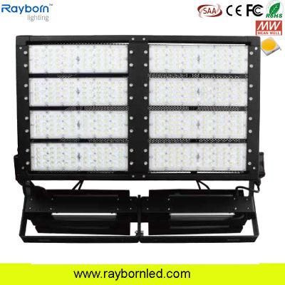 IP65 Outdoor High Mast Sport Staduim Lighting 800W LED Flood Light with Ies