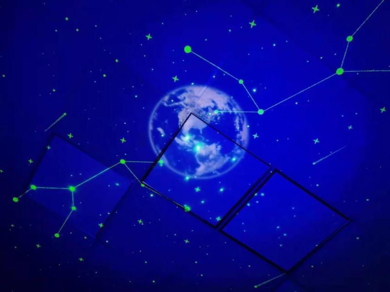 12 Constellations Atmosphere Projection Lamp Starry Zodiac Night LED Projector