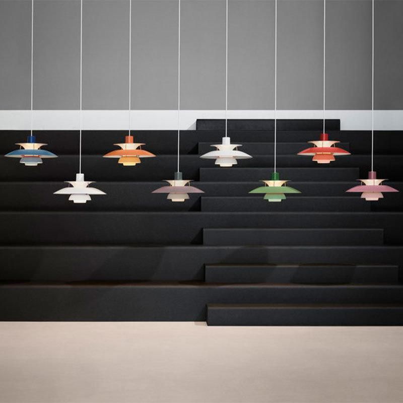 2022 Customize Nordic Design Wrought Home Decor Minimalist Hanging Living Room Modern Pendant Lights