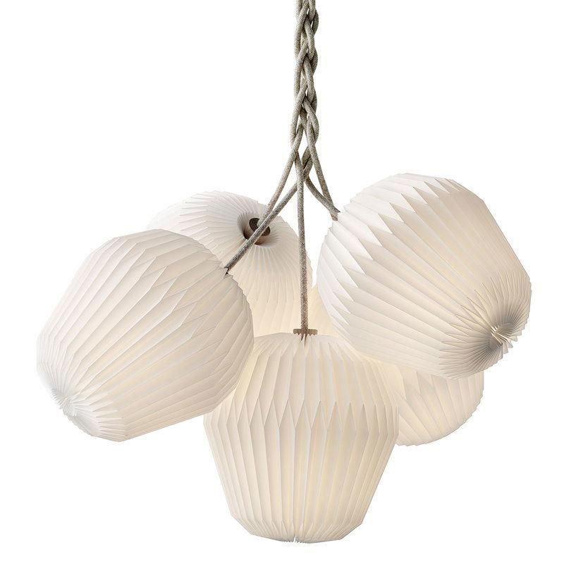 2022 Modern Nordic Style Silk Fabric Lantern Lamp Indoor for Home and Hotel Decoration Pendant Light