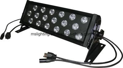18*15W RGBWA 5in1 Multi-Color LED Wash Washer Light/ LED Floodlight IP 65