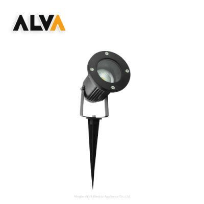 Black / Grey High Standard Alva OEM Waterproof 5W Landscape Lamps