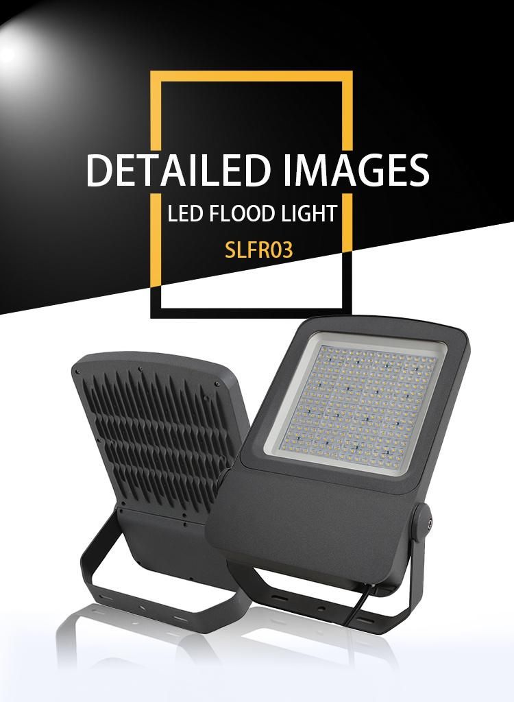 IP66 CE Die-Casting Aluminium LED Flood Light Flickering