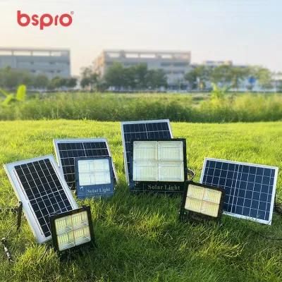 Bspro Direct Manufacture High Quality Outdoor 200W Proof Lights New Road Floodlight LED Solar Flood Light