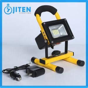 10W Outdoor Work Lamp Emergency Lighting Rechargeable RGB LED Flood Light