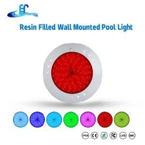 55watt Warm White IP68 Resin Filled Wall Mounted LED Pool Light
