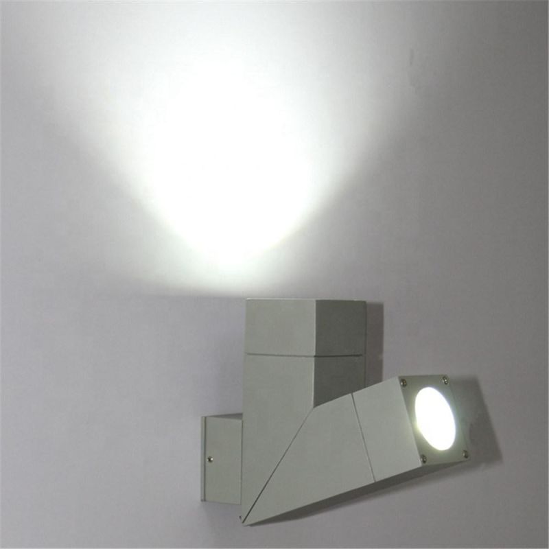 Rotate Aluminum Housing GU10 Bulb Outdoor LED Street Light