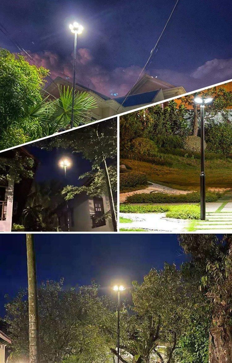 Bspro Classic Design All in One IP65 Waterproof Sun Powered LED Solar Garden Light with Panel