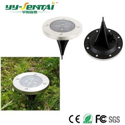 Solar Light 2 LED Underground Lamp Solarlight Lawn Light