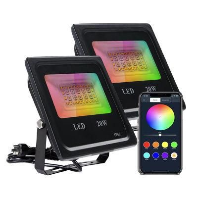 Outdoor Strong Waterproof IP66 Smart Flood Light