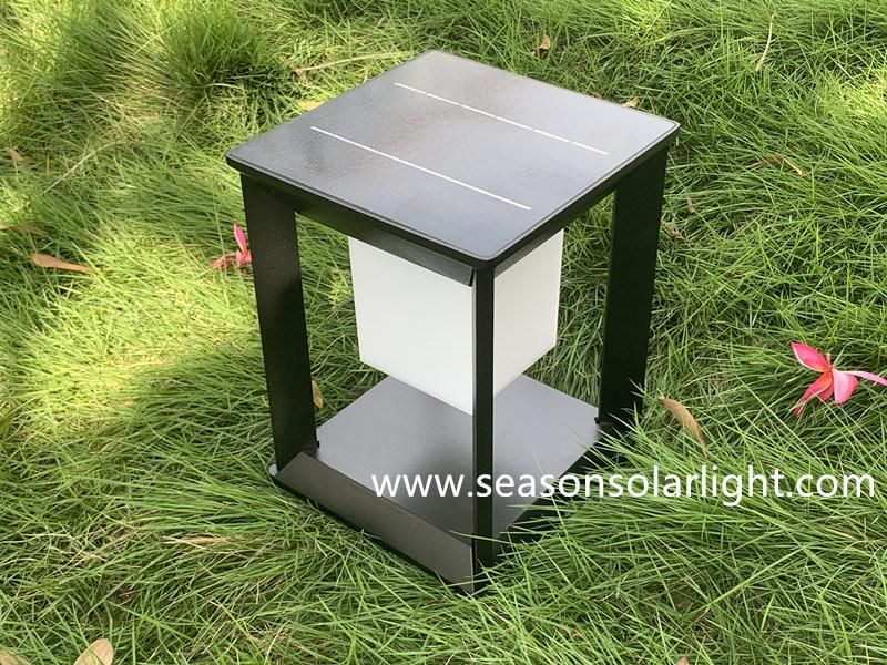 Bright Smart Control Solar Battery Lighting 5W Outdoor Solar Garden Light with LED for Gate Post Lighting