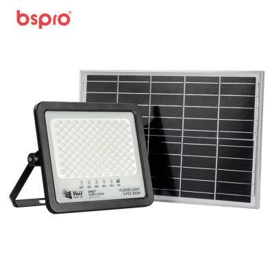 Bspro Security Sport Ground Warehouse Price Portable Outdoor Security Sport Lights IP65 300W LED Spit Solar Flood Light