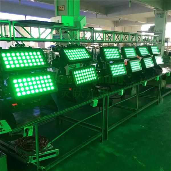 72PCS 10W RGBW 4in1 DMX LED Wall Washer