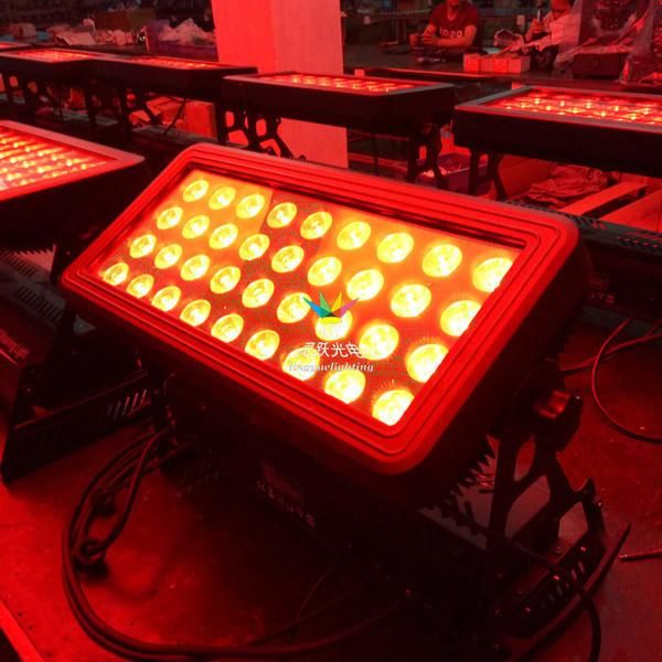 36X10W Outdoor Waterproof RGBW Wall Washer LED City Color Light
