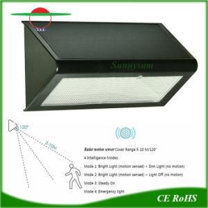 Waterproof Outdoor Wall Lamp Radar Motion Sensor Solar Light
