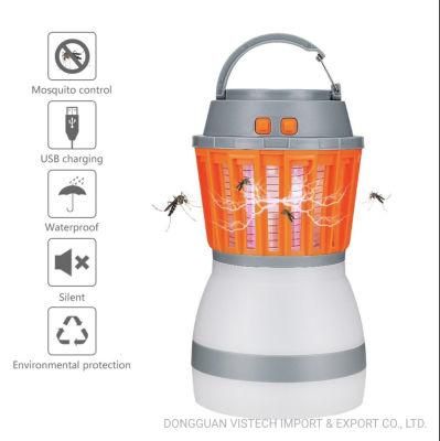 Rechargeable Mosquito Killer Lamp Repellent Adjustable Camping Light