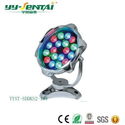 Ce/RoHS Stainless Steel Underwater Light IP68 for Swimming Pool/Fountain