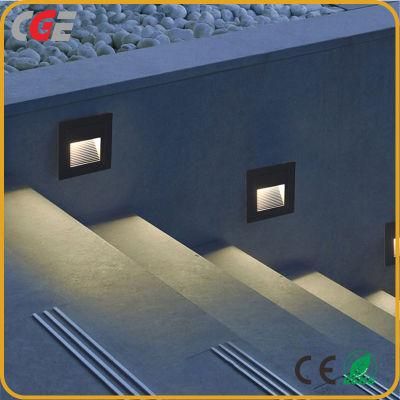 Recessed LED Outdoor Step Wall Light LED Corner Light Step Lamp Waterproof Light CE RoHS