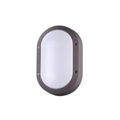 IP65 Aluminum Waterproof E27/LED SMD Oval Outdoor Wall Light