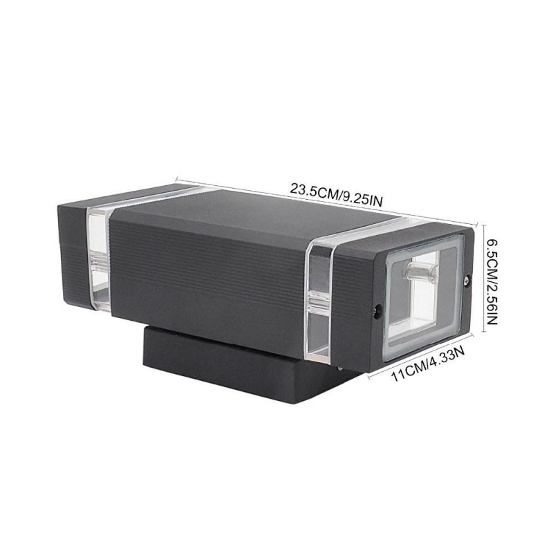 LED Outdoor Wall Light Wall Wash Lights GU10 2*5W