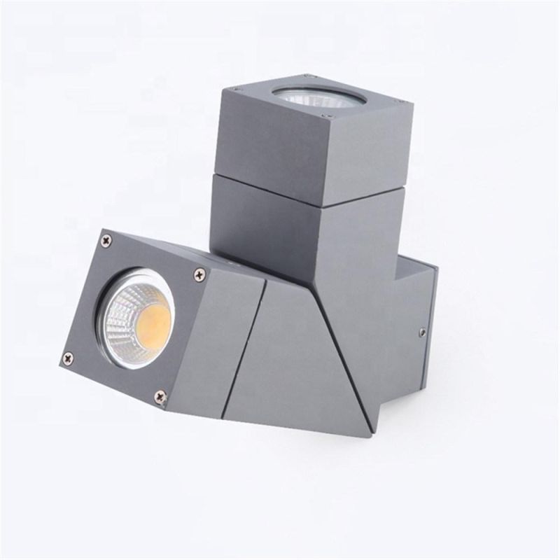 Rotate Aluminum Housing GU10 Bulb Outdoor LED Street Light