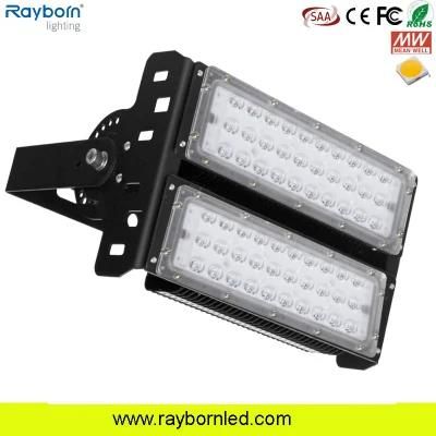 2019 New Patent 130lm/W Module 100W LED Spot Flood Light for Outdoor Warehouse