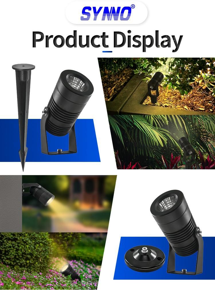 Outdoor Waterproof IP65 AC12V 220V 3000K 3W LED Garden Lamp