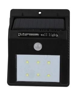 LED Solar Sensor Power Motion Activated Outdoor Wall Light (JGL0018)