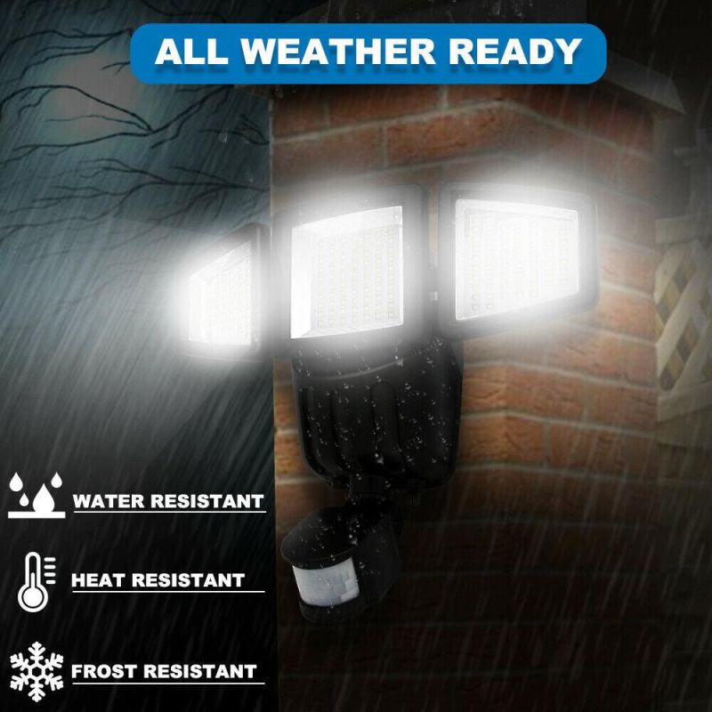 Reflectores 200W Waterproof Work IP67 Solar Motion Sports Flood Light