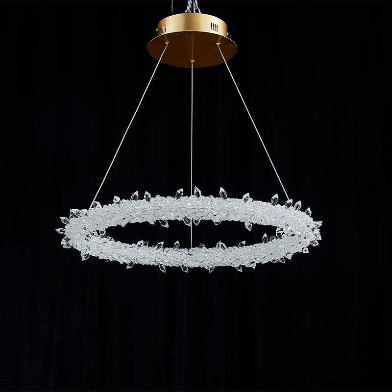 2022 Rings Circle Ceiling Hanging Simple Chandeliers & Pendant Lights