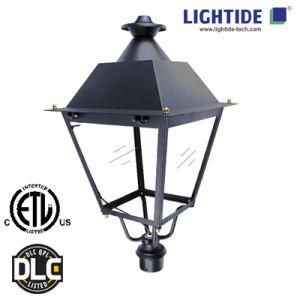 Dlc Qualified IP65 Outdoor Post Top LED Street Light Fixtures 50 Watts, 137 Lm/W, 5 Years Warranty