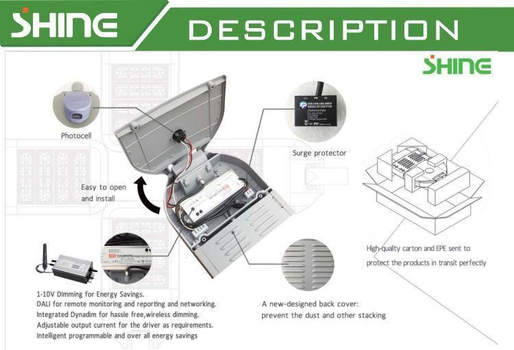 UL/Dlc Certified 40W LED Street Light