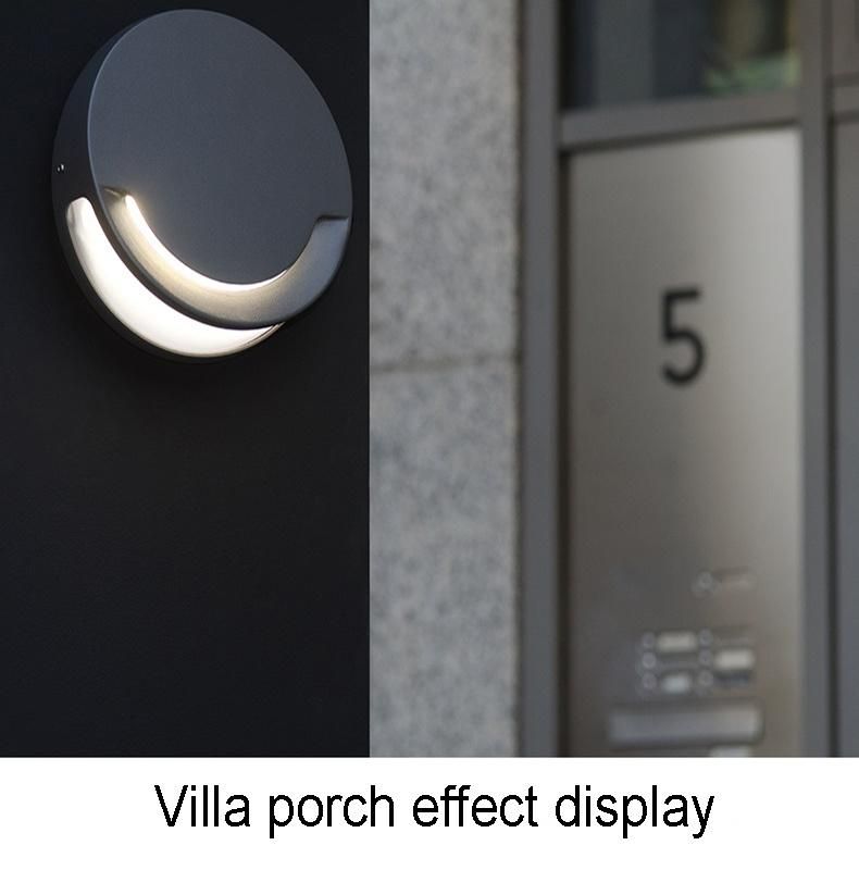 Round Shape Creative Buitenverlichting LED Wand Lamp Waterproof Outdoor Wall Sconce (WH-HR-32)