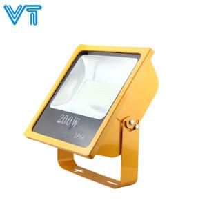 200W Pure White Rechargeable Outdoor LED Flood Light