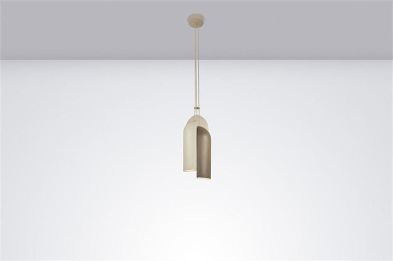 2022 Ireland New Design Single Modern Simple Indoor Kitchen Glass Brass LED Pendant Light