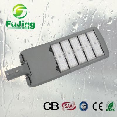 IP66 Waterproof Road Lamp 100W-300W Adjustable Outdoor LED Street Light with Photocell Sensor