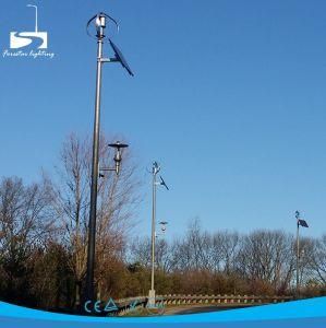 8m Lamppost 60watts Wind Solar PV LED Street Light