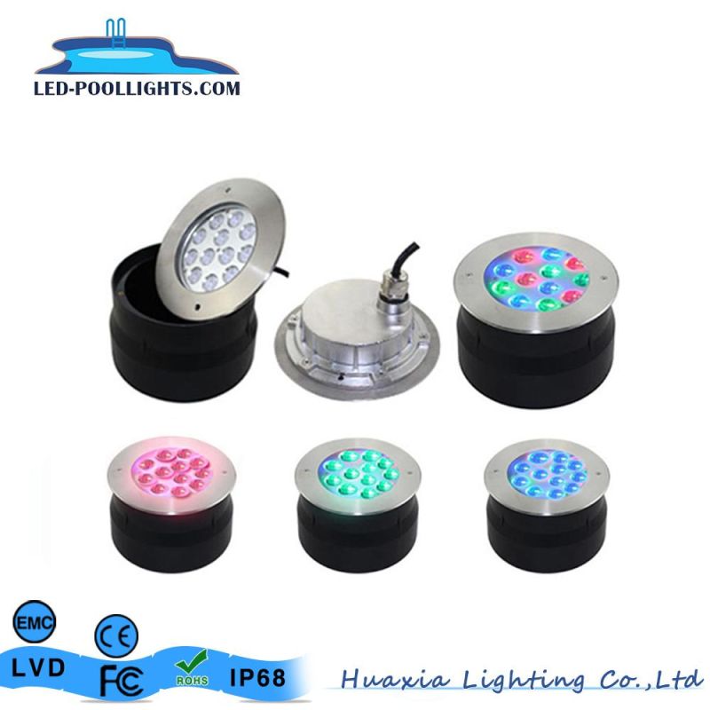 12W 36W High Power RGB LED 12PCS Underground Light