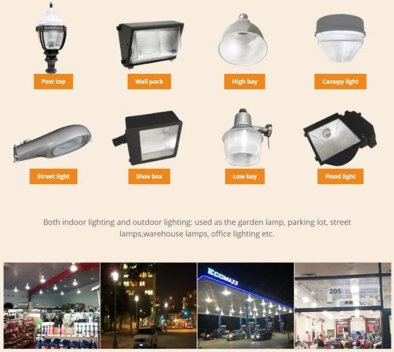 E39 E26 100W LED Corn Light with UL Dlc