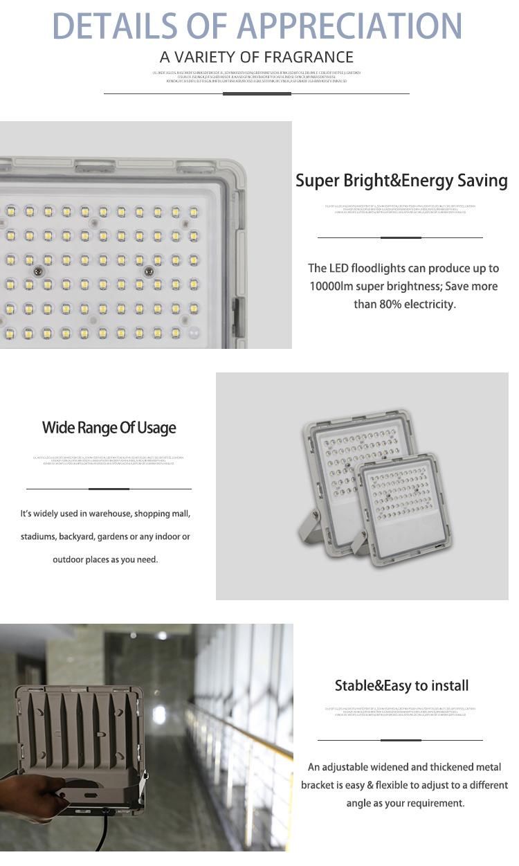 Reflectors High Round Lumens China Flood Lamp with PCB Mount LED Flood Light