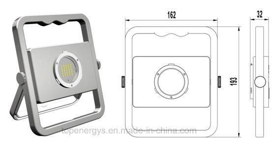 10W IP65 LED Camping Light, Sos LED Flood Light