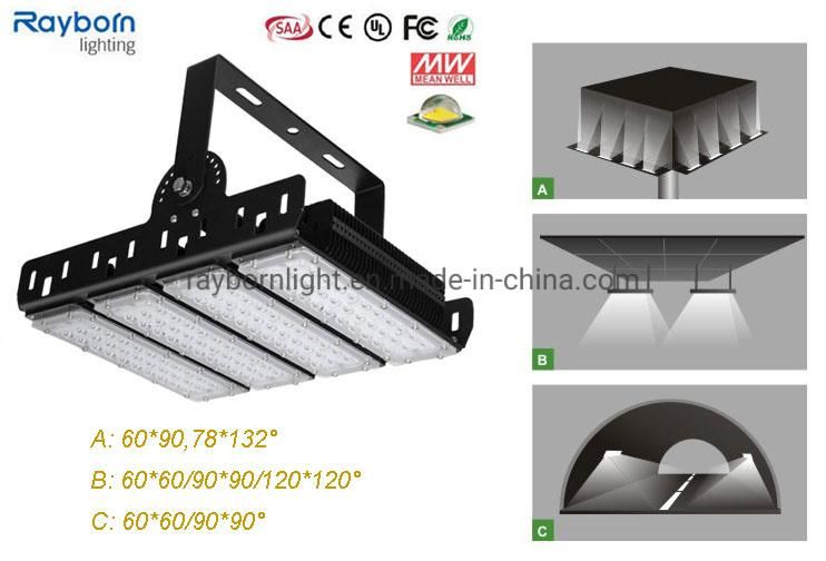 100W/150W/200W/300W/400W Module LED Flood Light with IP65 Outdoor Street Road Garden Garage LED Lighting Lamp
