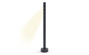 High Quality Aluminum Body Outdoor Waterproof Ourtyard Bollard LED Lawn Light