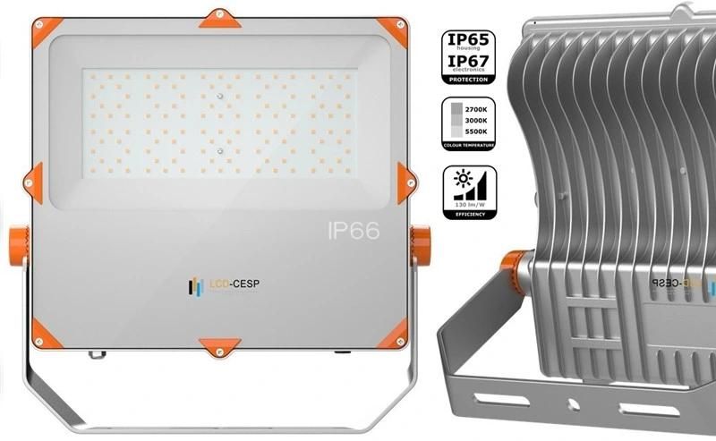 IP66 Waterproof Premium Unique Design Outdoor Floodlights Multiple Optic 8deg 30deg 60deg 90deg Symmetric Beam LED Floodlight 50W-4000K-80CRI