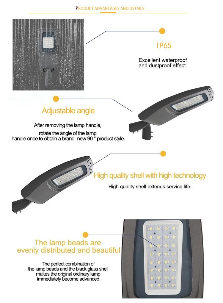 30W to 180W High Luminous LED Light for Road