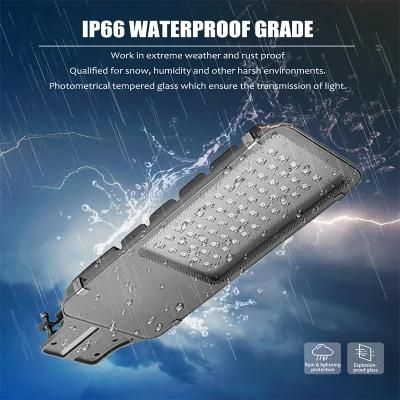 Long Life Outdoor Light IP66 Waterproof 100W LED Street Lamp
