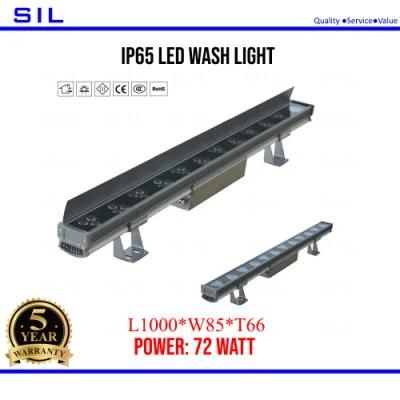 LED Wall Spot Light Waterproof IP65 72W Outdoor Stage Wash Light for Concerts LED Wash Wall Light