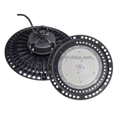 CE RoHS Approval AC85-265V 200W IP65 UFO LED Highbay Light for Workshop Lighting