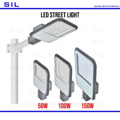 LED Street Light 50W 100W 150W IP65 Head for Road Pathway Park Lighting Manufacturer LED Street Light