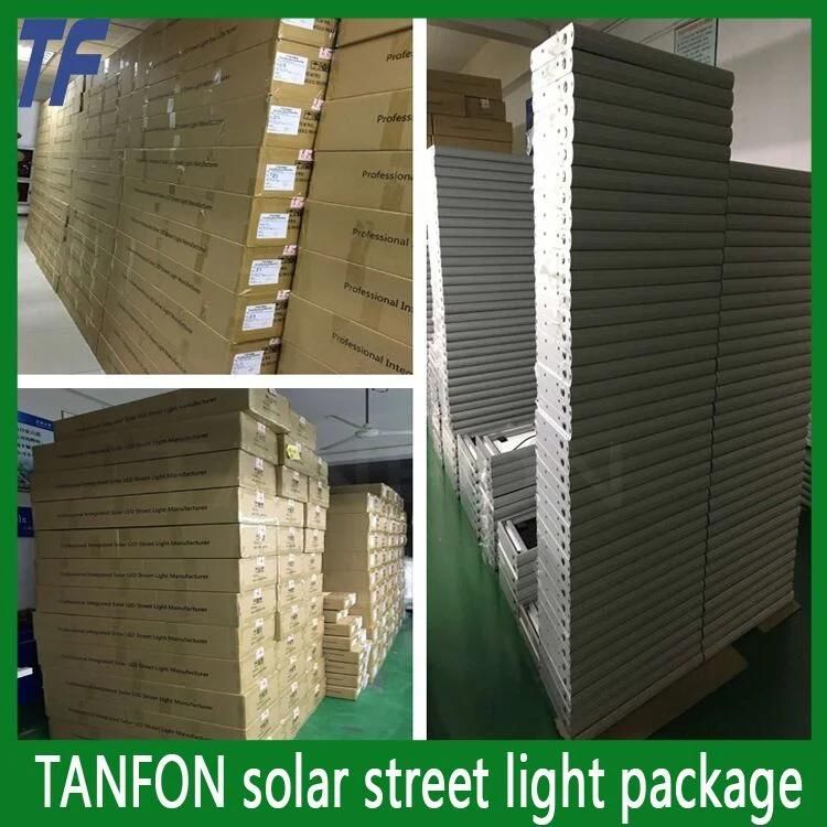 50W/60W Outdoor LED Solar Street Light Integrated Design